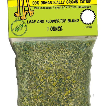 Yeowww Organic American Catnip 1oz Bag – 100% Pure Dried Catnip
