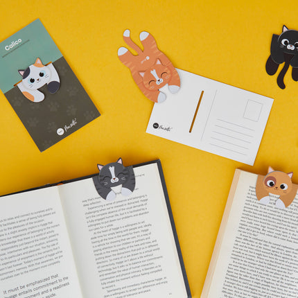 Macnettic Bookmark | Grey Cat Bookmark