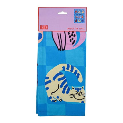 Hijinx Cat Tea Towel - Meow