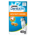 Purina Dentalife Cat Dental Treats Chicken Flavour 40g Oral Care