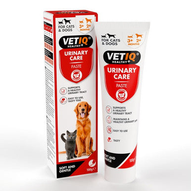 VetIQ Urinary Care Paste 100g for Cats and Dogs, Cranberry