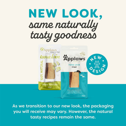 Applaws Natural Tuna Fish Loin Cat Treats 12x30g Pack