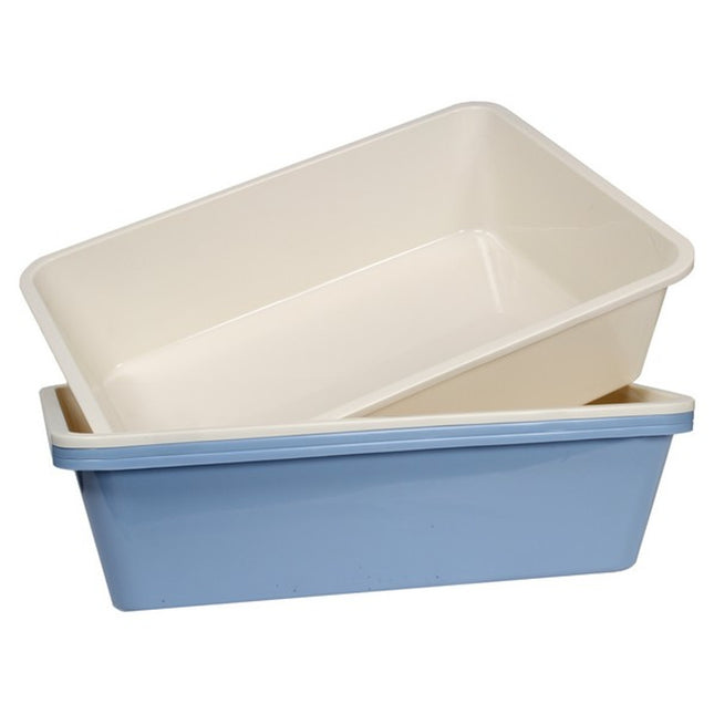 Animal Instincts Giant Cat Litter Tray Durable Hygienic 48x38x11.5cm