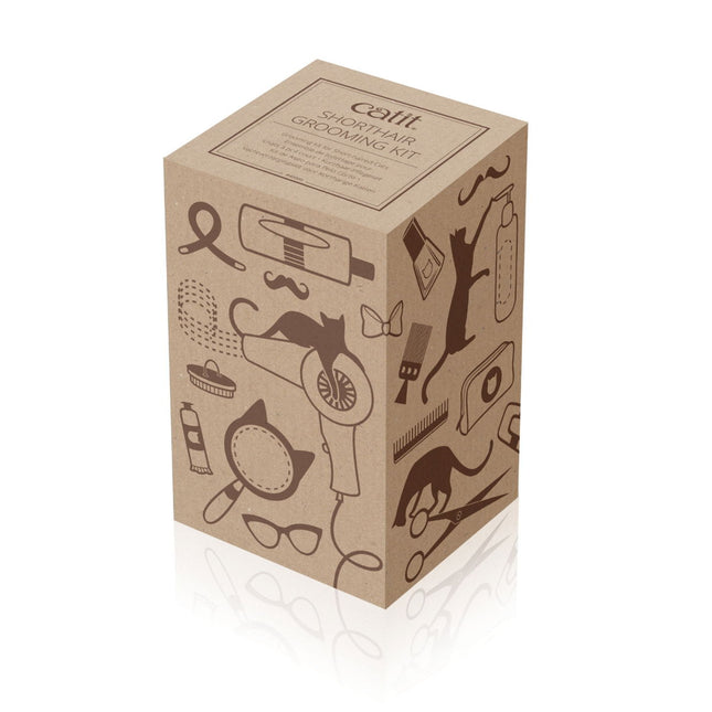 Catit 2.0 Short Hair Grooming Kit with Multi-Tool Brushes