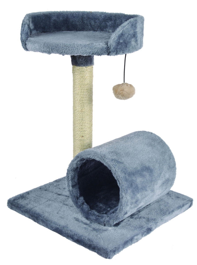 M-PETS Erebus Compact Cat Tree with Scratching Post and Tunnel