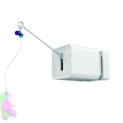 M-PETS Boogie Box Interactive Motorised Wall-Mount Cat Toy
