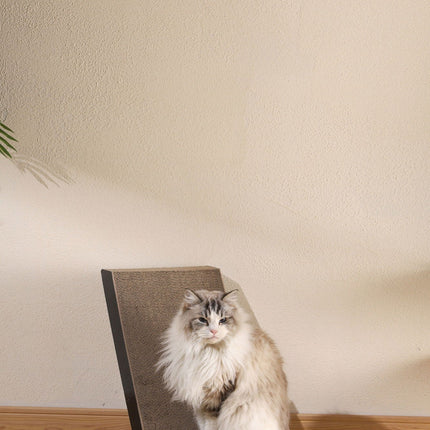 M-PETS Reno Corrugated Cat Scratcher Lounge with Toy and Refill