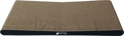 M-PETS Aurora Cardboard Cat Scratcher Pad Curved Durable Recyclable Surface
