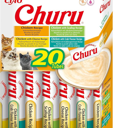 Churu Chicken Variety Cat Treats 20 Pack