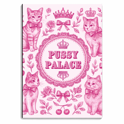 'Pussy Palace' Notebook by Lilly Rose