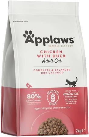 Applaws Adult Grain-Free Dry Cat Food Chicken & Duck 2kg