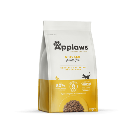 Applaws Adult Cat Dry Food Chicken Recipe Grain-Free 2kg – Natural Nutrition