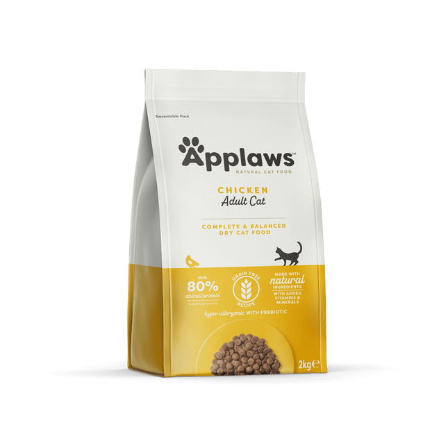 Applaws Adult Cat Dry Food Chicken Recipe Grain-Free 2kg – Natural Nutrition