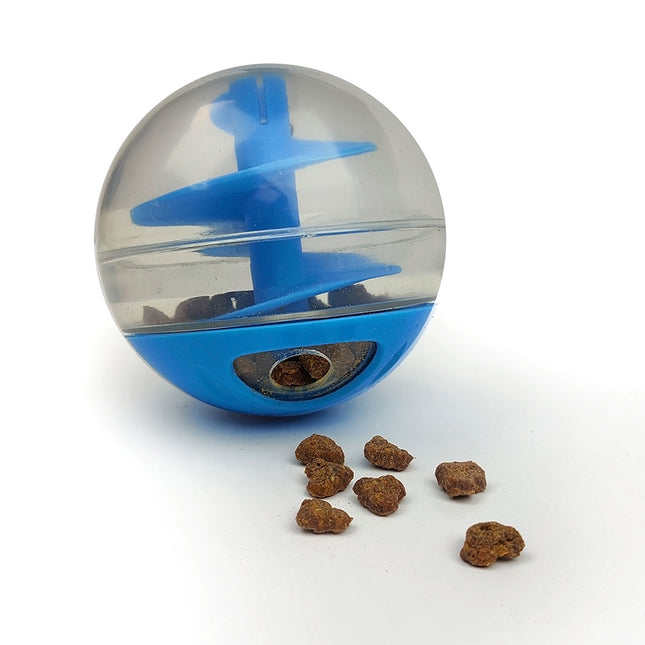 Catit Blue Treat Ball Interactive Cat Toy and Treat Dispenser