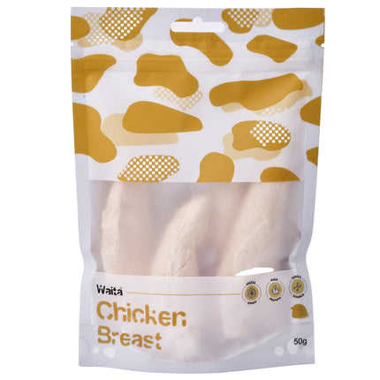 Waita Freeze-Dried Chicken Breast Treats 100% Lean High-Protein