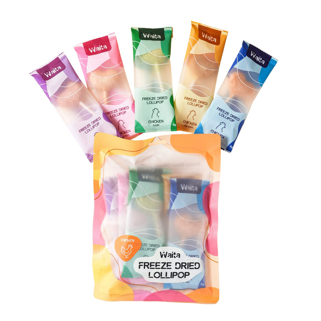 Waita Freeze-Dried Chicken Lollipops Pet Treats