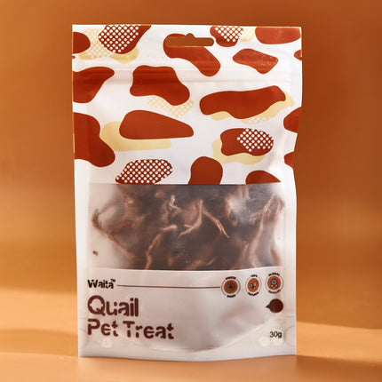 Waita Freeze-Dried Whole Quail Treats – Bone-In Protein Snack