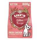 Clearance:  Lily’s Kitchen Kitten Chicken & White Fish Dry Food 800g