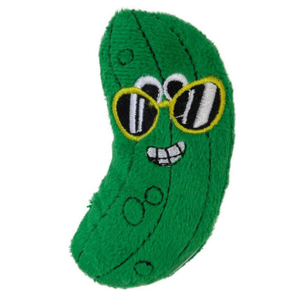 Mad Cat Cool Cucumber Cat Toy Plush Green Play Cuddle