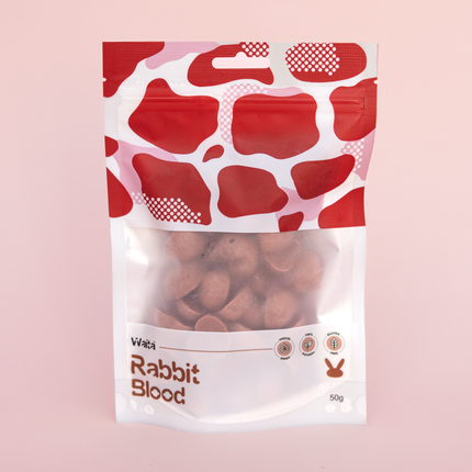 Waita Pet Freeze-Dried Rabbit Blood Hypoallergenic Pet Treat