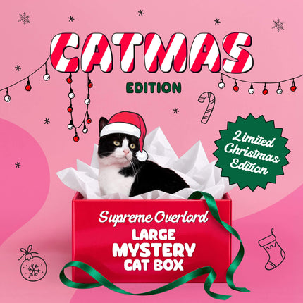 Preorder:  Supreme Overlord Catmas Edition Mystery Cat Box
