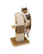 Rimini Sisal and Jute Cat Scratching Post with Feather Toy