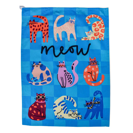Hijinx Cat Tea Towel - Meow