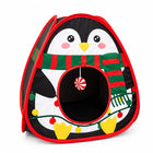 Christmas Penguin Playhouse Cat Toy