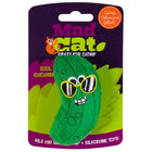Mad Cat Cool Cucumber Cat Toy Plush Green Play Cuddle
