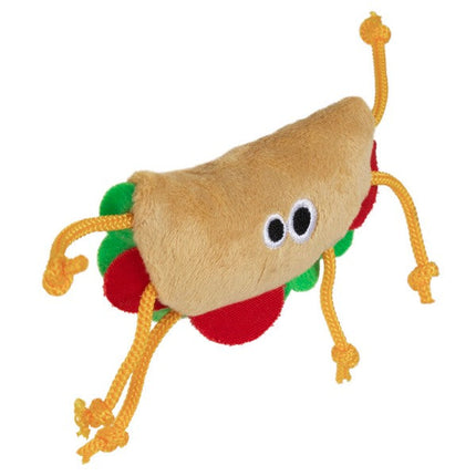 Mad Cat Tabby Taco Plush Cat Toy with Catnip