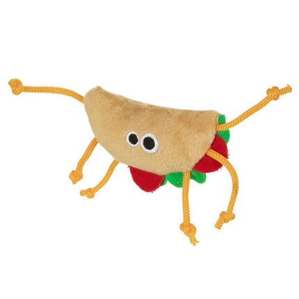 Mad Cat Tabby Taco Plush Cat Toy with Catnip