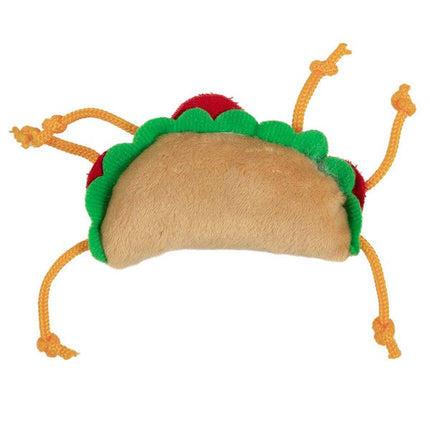 Mad Cat Tabby Taco Plush Cat Toy with Catnip